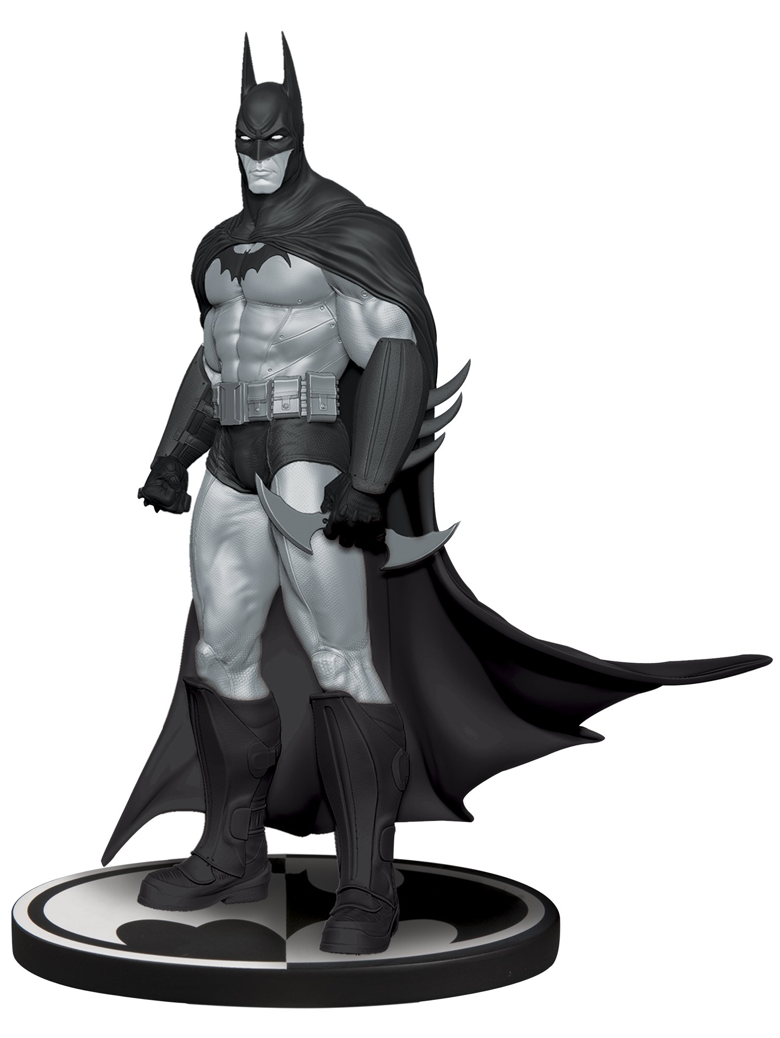 308 DC Direct Batman Black and White スタチ DC Direct Batman Black and White Statue: Batman Arkham Asylum